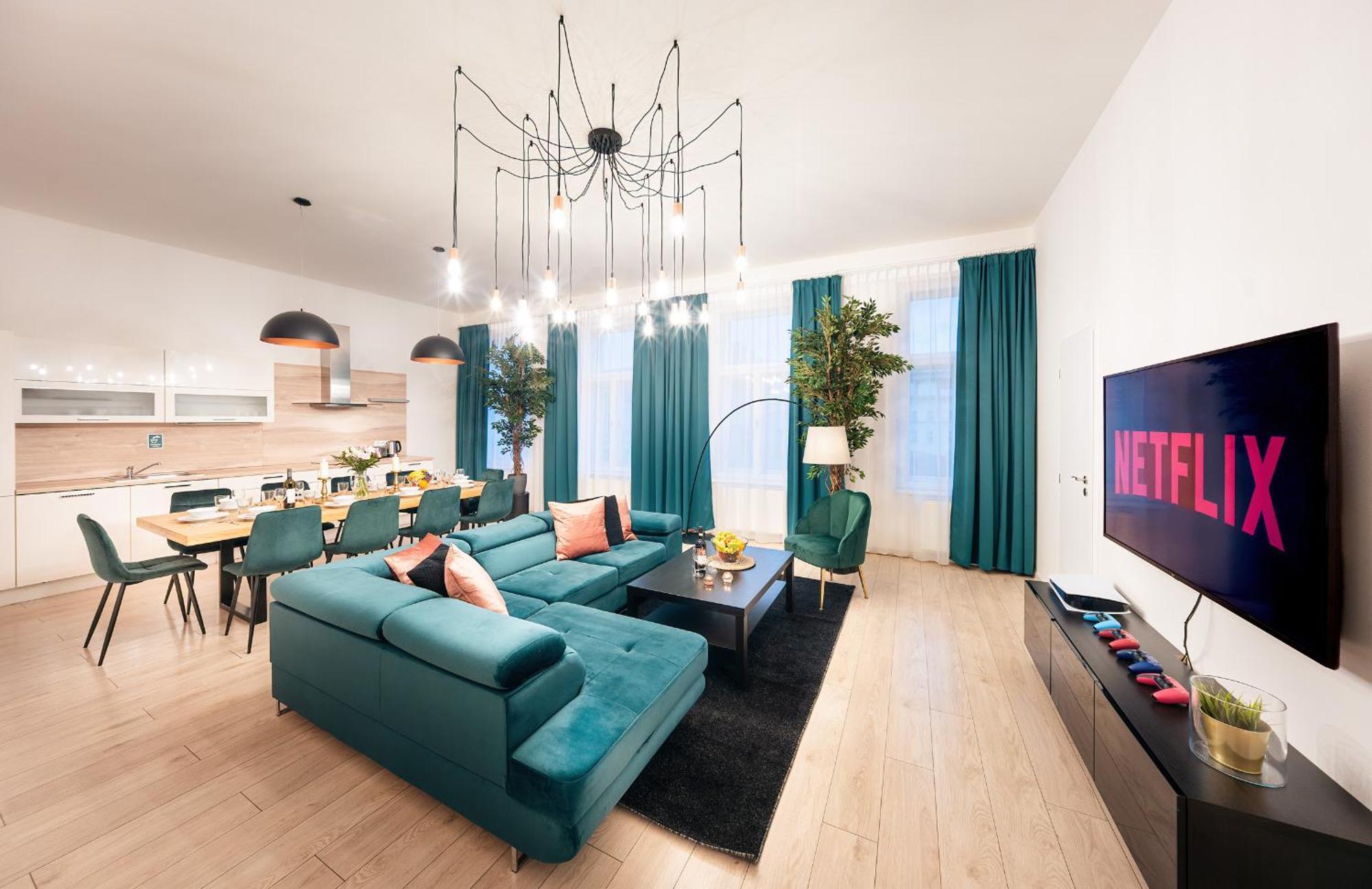 Centrum Apartments Pstrossova Praha Rom bilde