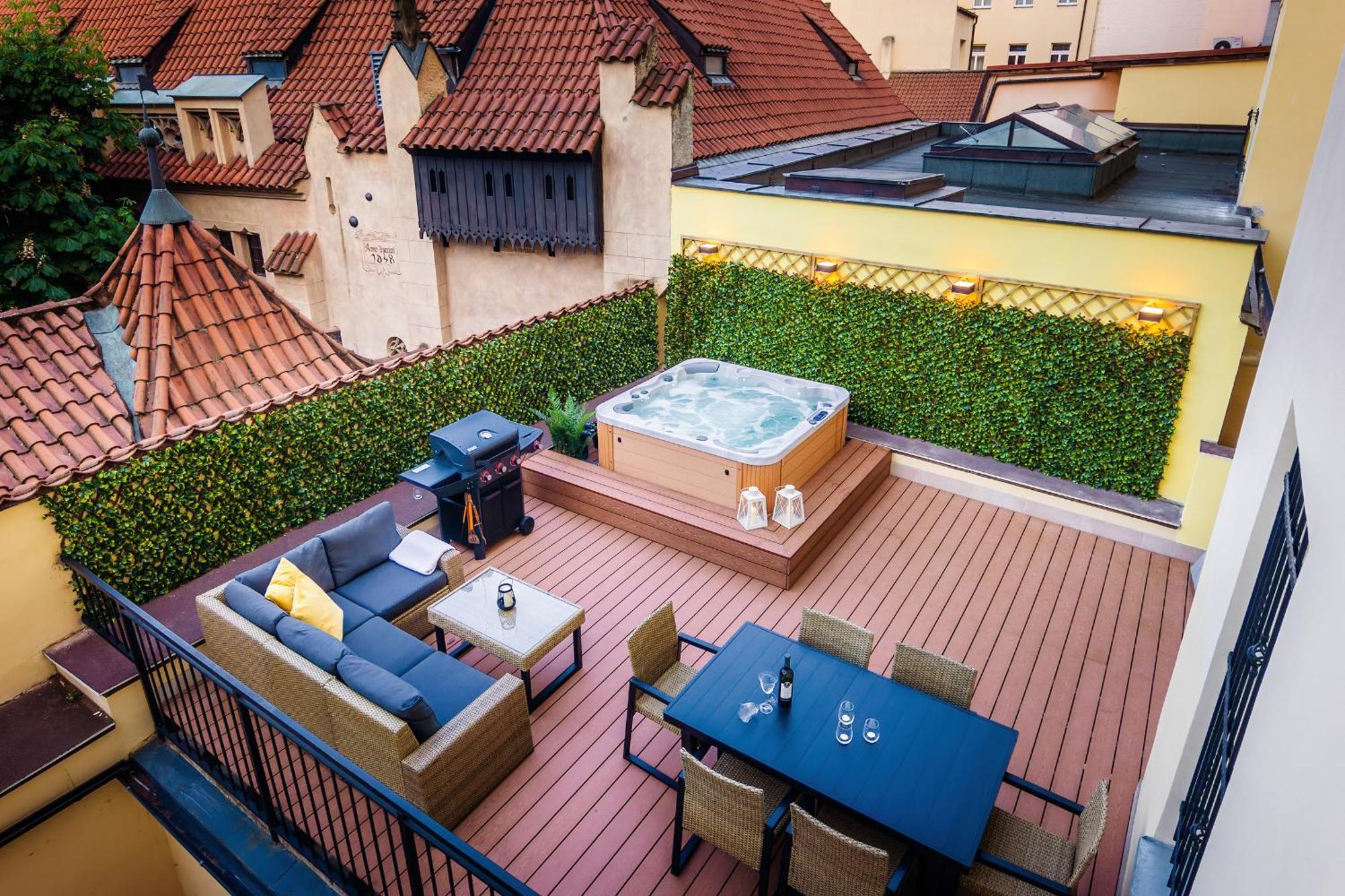 Centrum Apartments Pstrossova Praha Eksteriør bilde